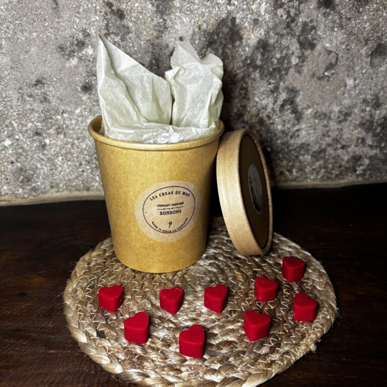 Fondants parfumés - Bonbons - Coeur -